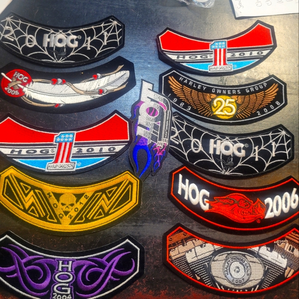 Harley-Davidson patches each 25$